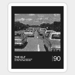 The KLF / Minimalist Graphic Design Fan Artwork Sticker